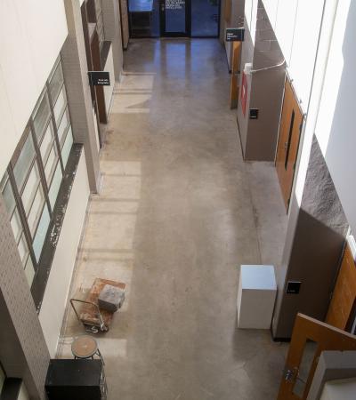 view of hallway in Art Building