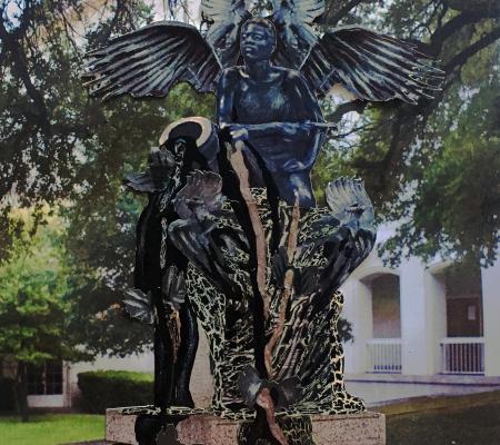 monument inspired by Soldiers and Sailors Memorial Arch 